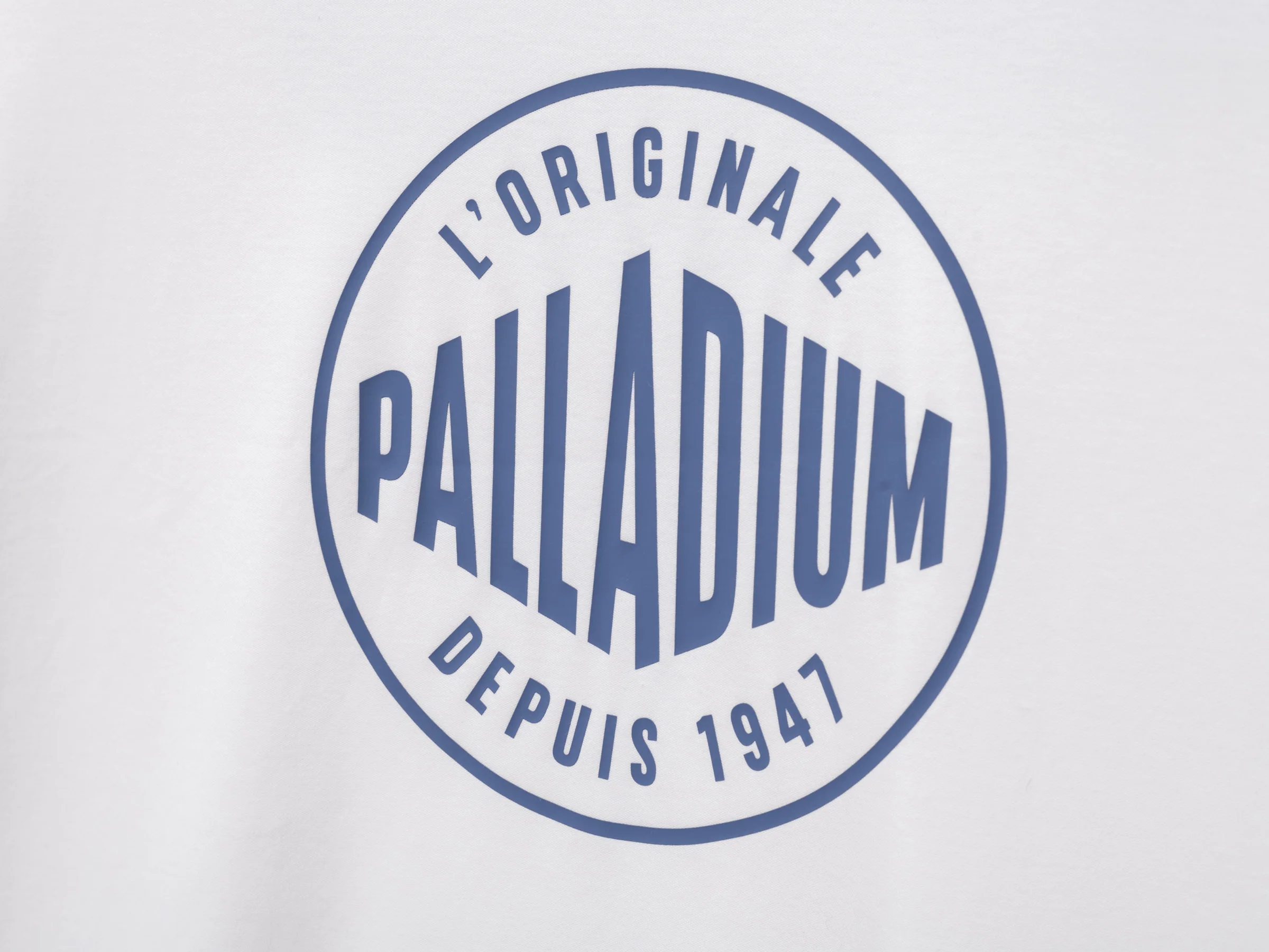 1710934-116 | UNISEX PALLADIUM FRANCE LOGO COTTON T-SHIRT | STAR WHITE - Image 3