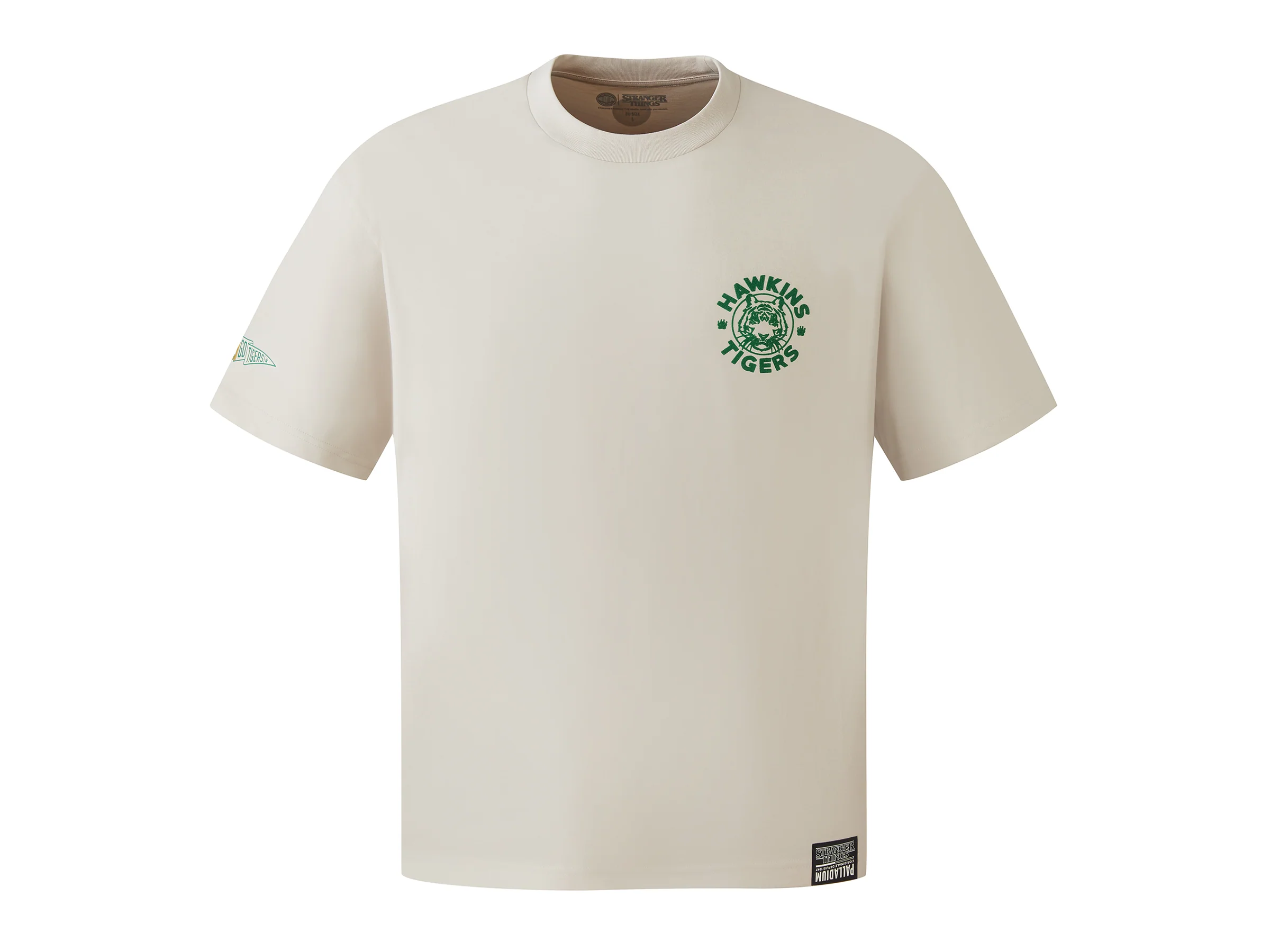 1712303-161 | STRANGER THINGS TIGER TEE | BEIGE