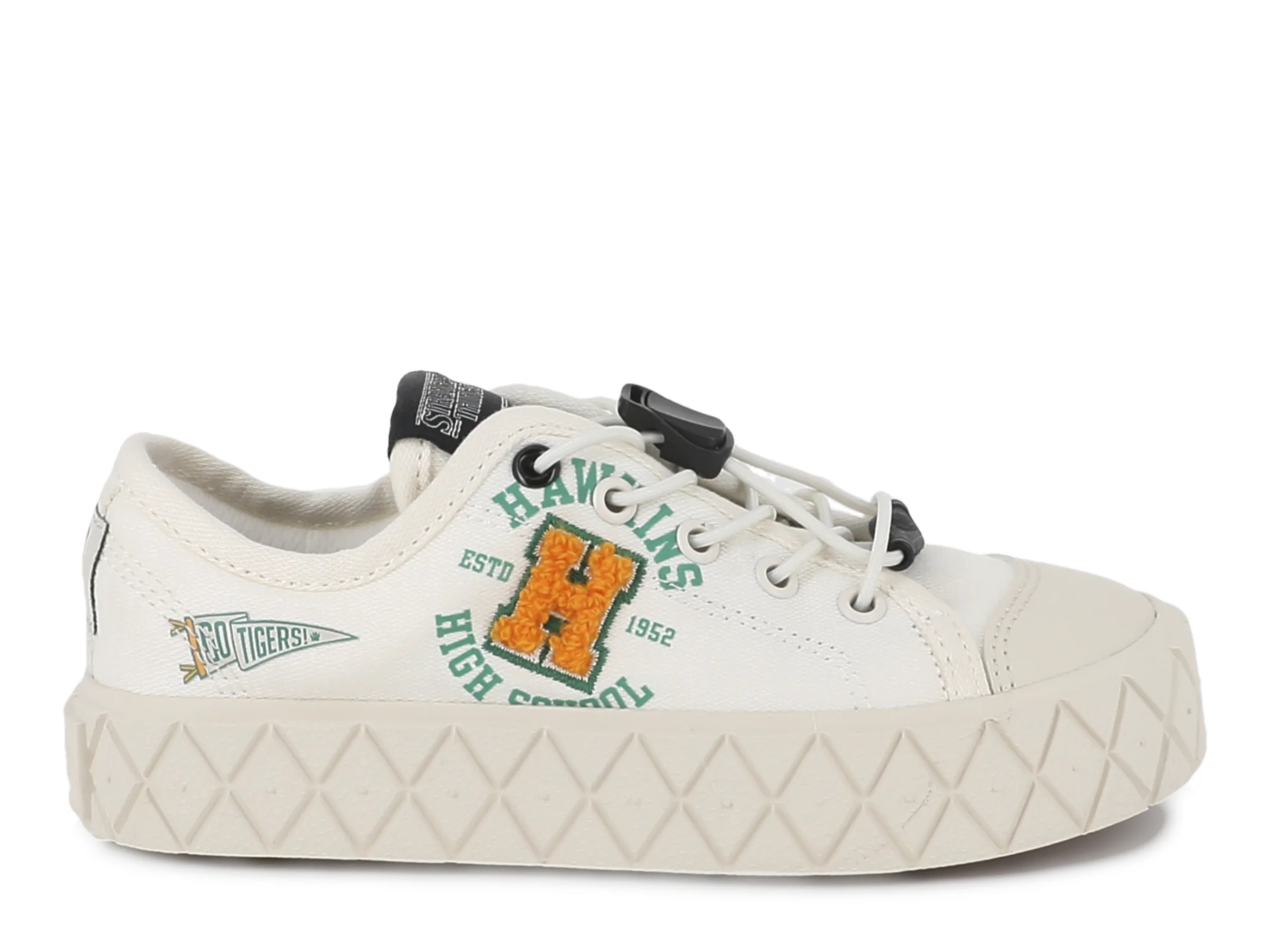 54631-161-M | PALLA ACE TIGERS KID | CREAM WHITE