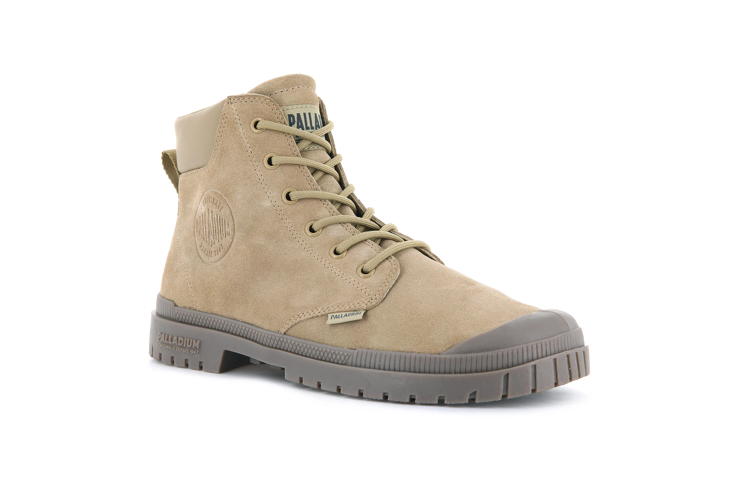76836-244-M | PAMPA SP20 CUFF SUE | TRAVERTINE - Image 2