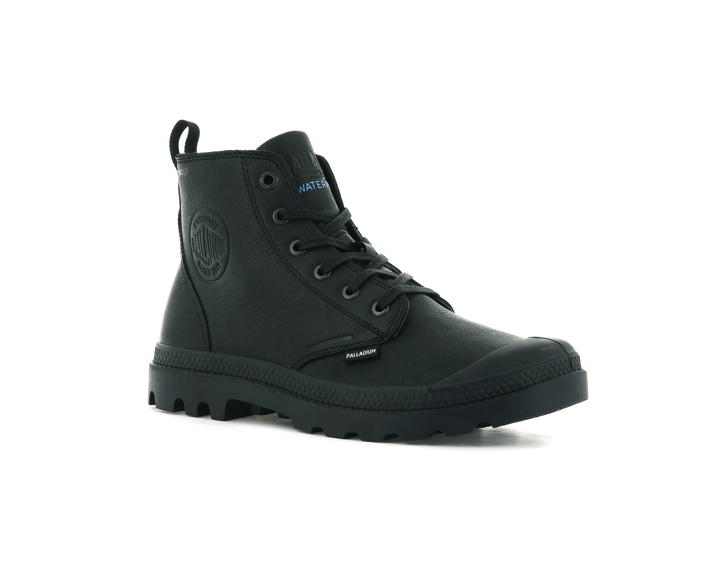 77047-008-M | PAMPA HI ESS LTH WP | BLACK/BLACK - Image 2