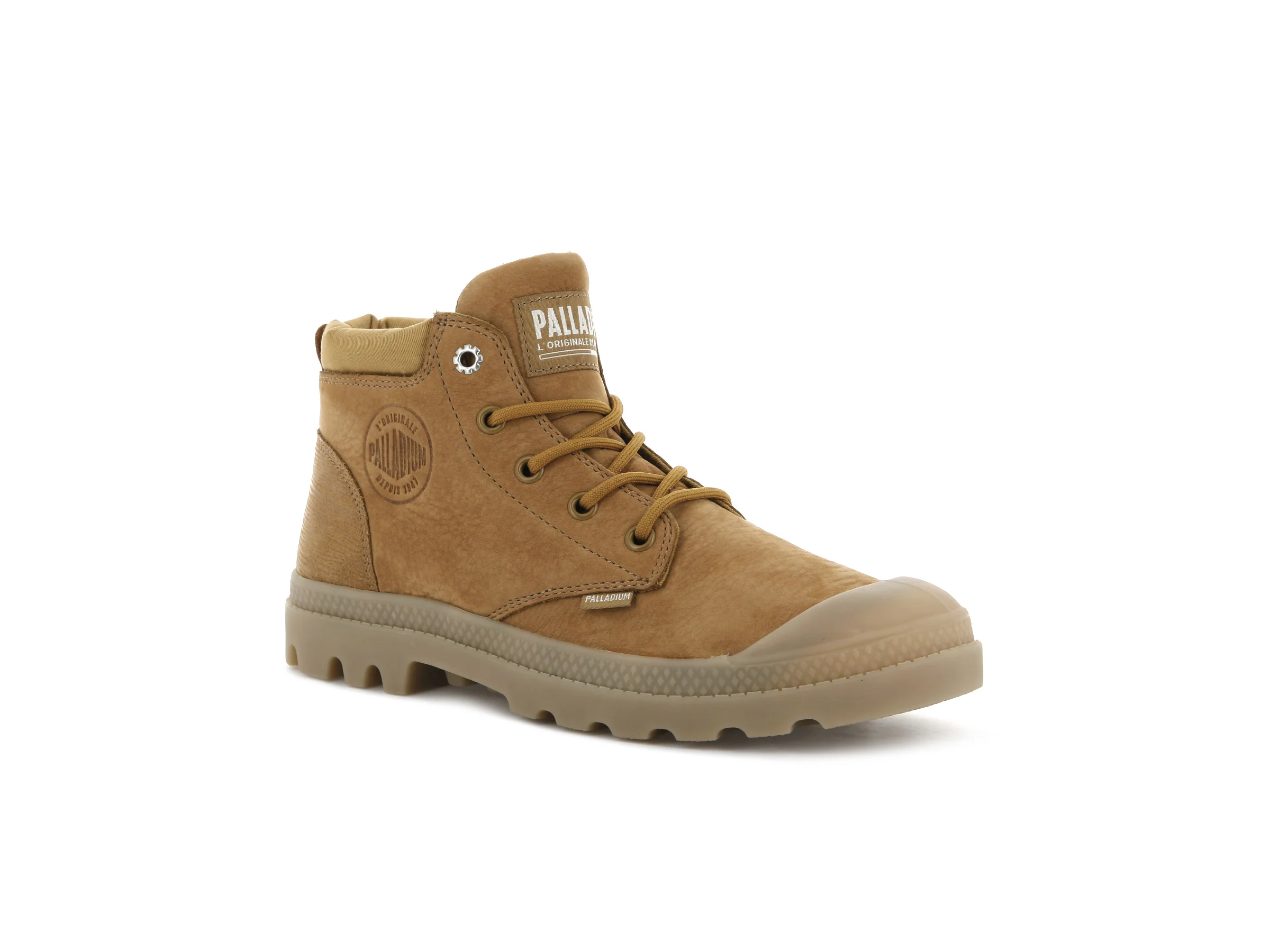 95561-717-M | WOMENS PAMPA LO CUFF LEATHER | AMBER GOLD - Image 2