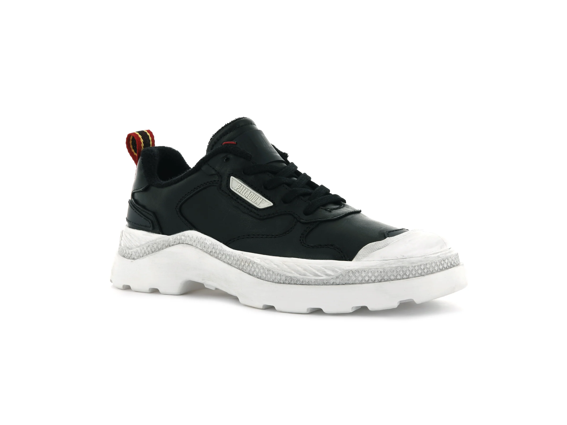 96716-002-M | JAZZELLE PALLAKIX LOW 90 LEATHER | BLACK/WHITE - Image 2