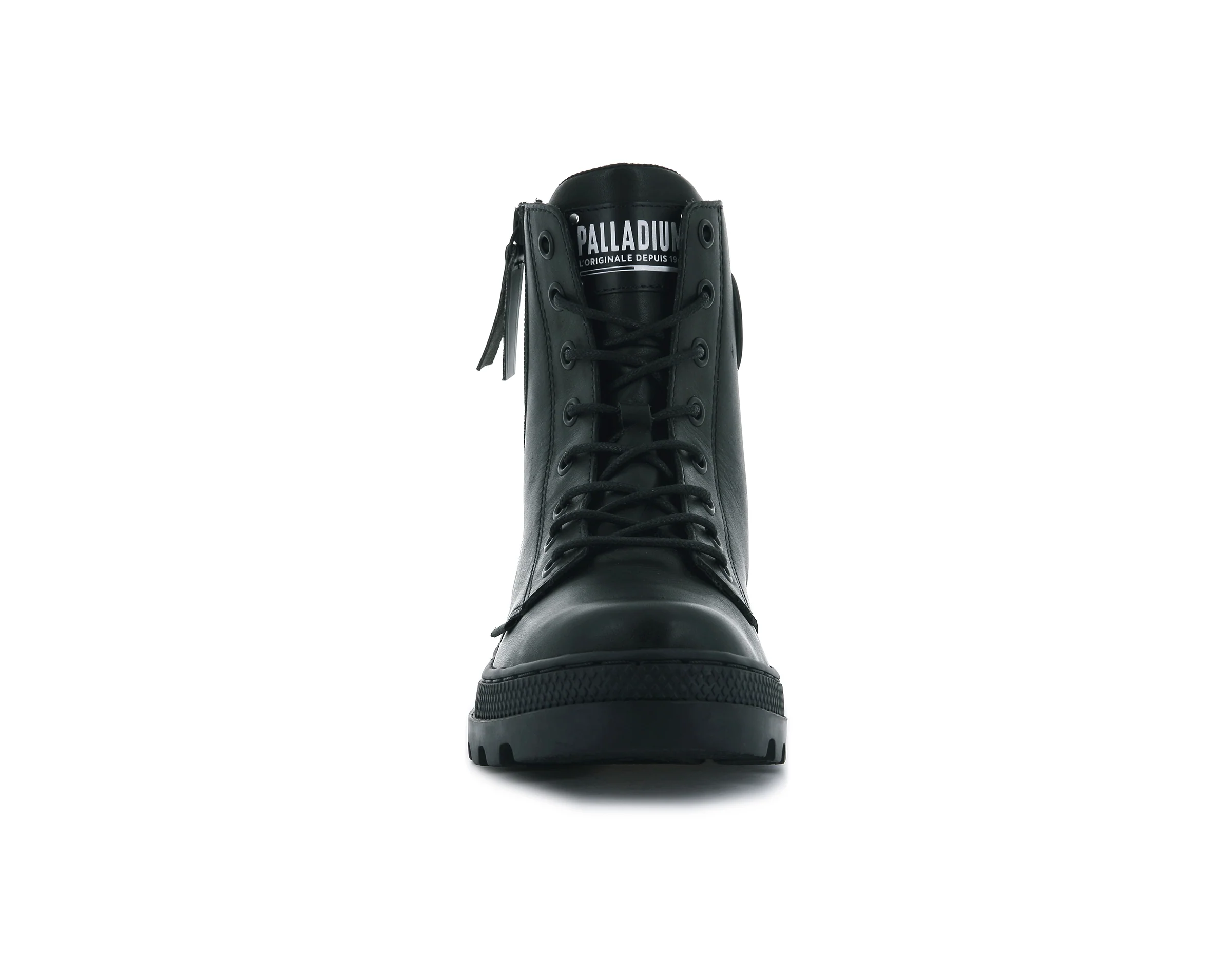 96840-008-M | PALLABOSSE OUTZIP LEATHER | BLACK/BLACK - Image 3