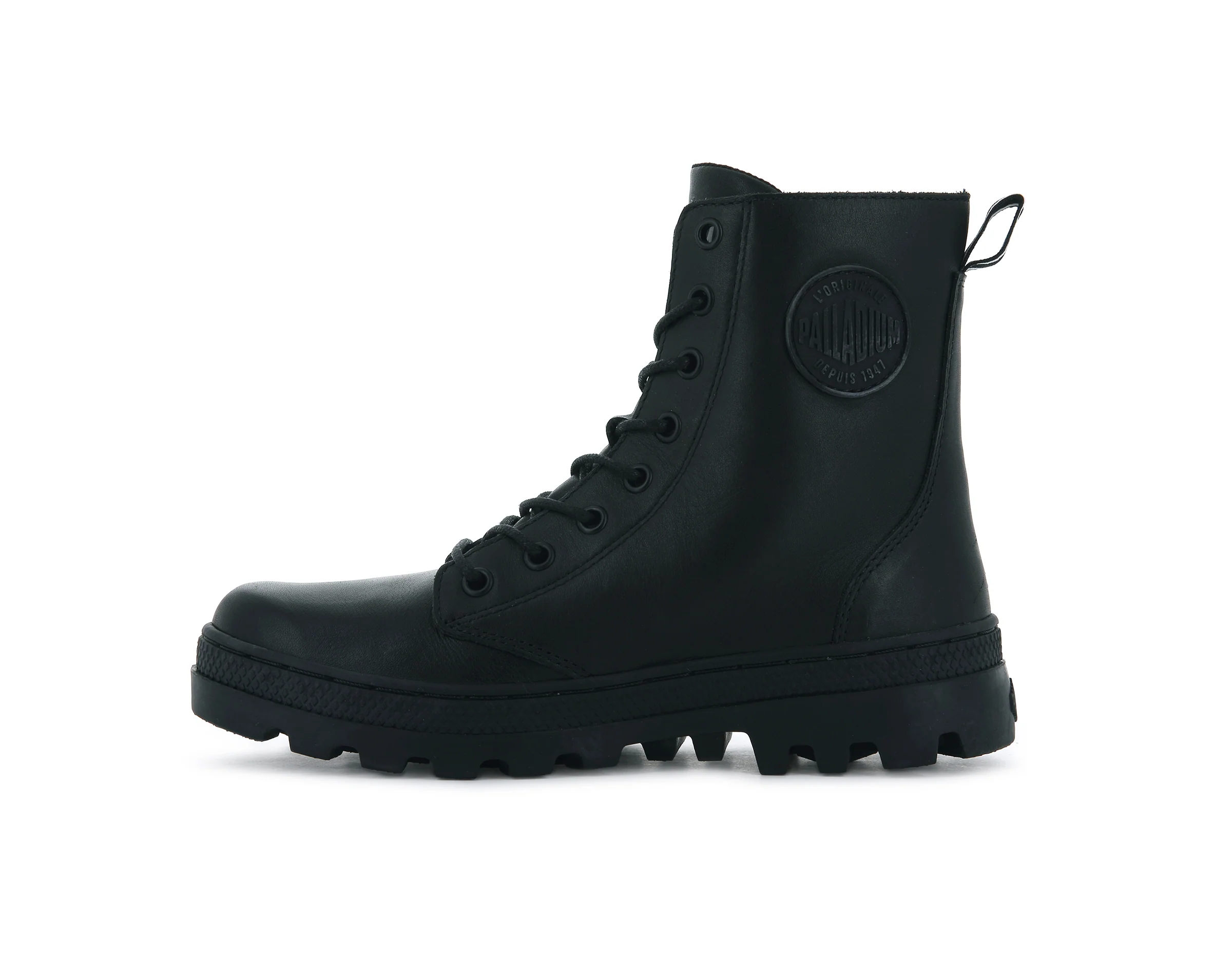 96840-008-M | PALLABOSSE OUTZIP LEATHER | BLACK/BLACK - Image 4