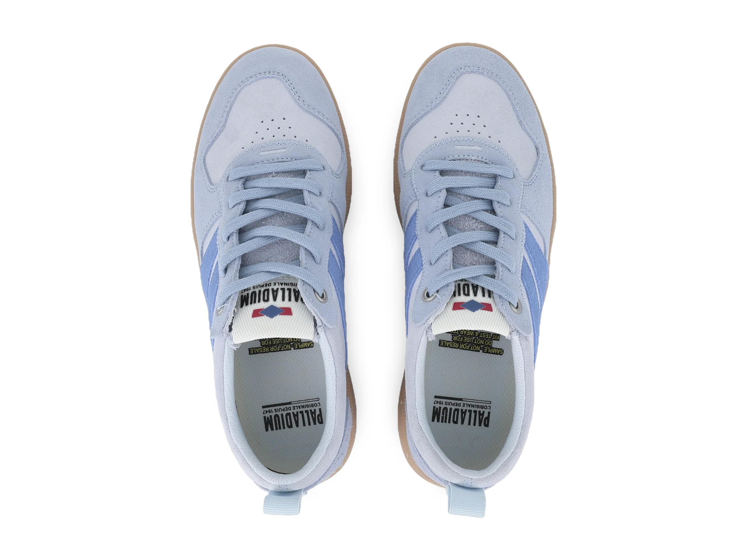 99505-476-M | PALLACUP FLAME SUEDE | CELESTIAL/ILLU BLUE - Image 3